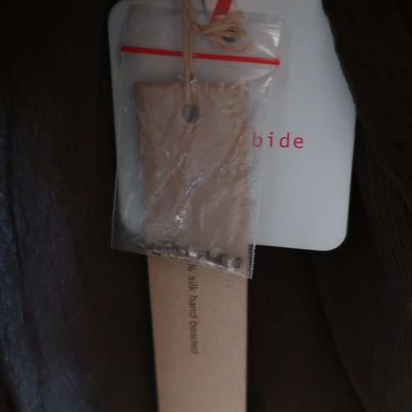 SASS & BIDE 'WHATSOEVER' TOP - 100% SILK - BEADED - NEW WITH TAGS - Picture 10 of 11